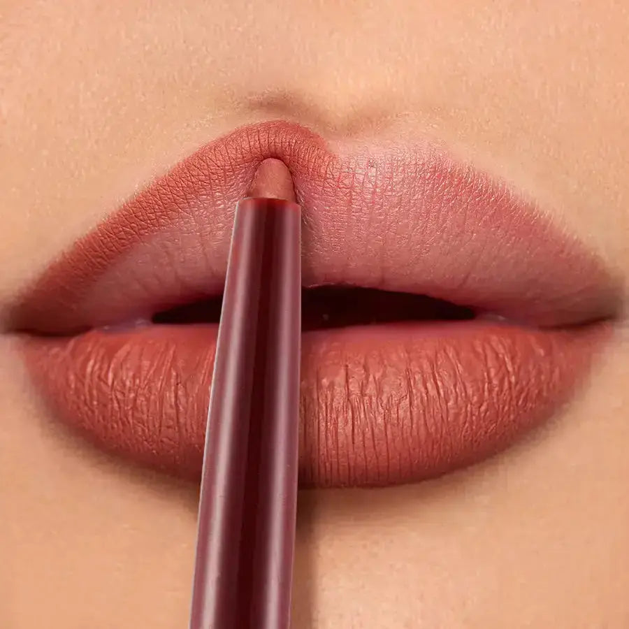 Hypes Inventory waterproof lip liner pencil with long-lasting color, shown in close-up detail on a neutral background.