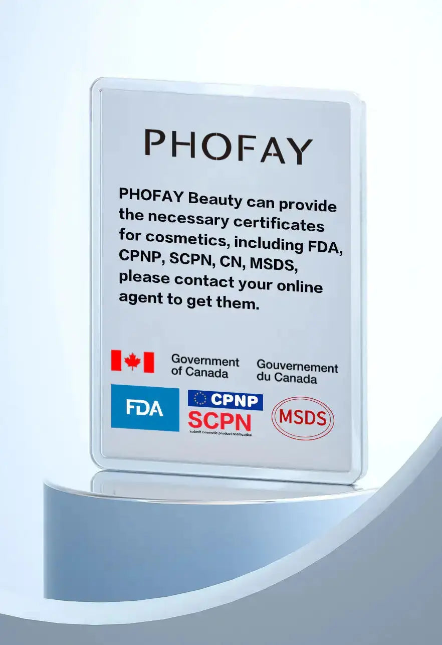 Long-lasting PHOFAY Lip Tint by Hypes Inventory, showing the sleek tube and vibrant lip and cheek tint formula.