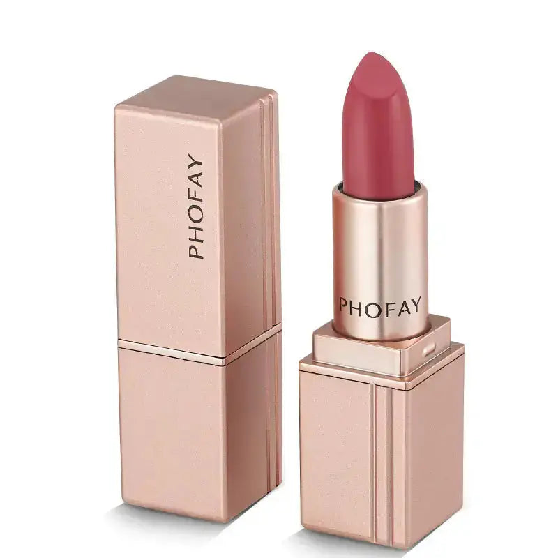 Hypes Inventory matte lipstick in a sleek tube, showcasing long-lasting, waterproof formula with a rich, vibrant color.