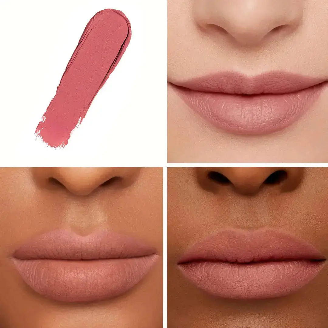 Hypes Inventory matte lipstick in a sleek tube, showcasing a long-lasting waterproof lipstick with rich color finish.