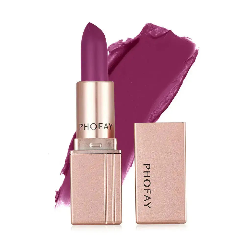 Hypes Inventory matte lipstick in a sleek tube, showcasing long-lasting waterproof formula and vibrant color.