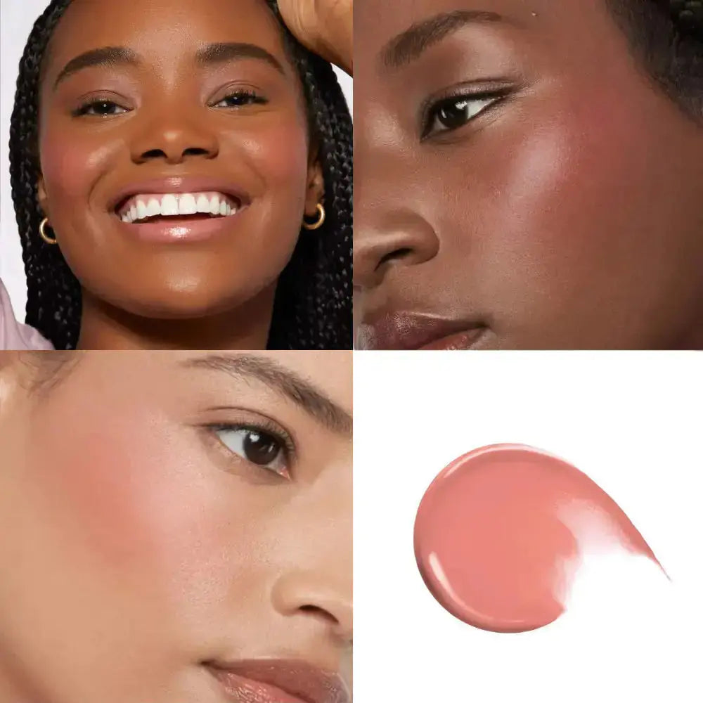 Hypes Inventory PHOFAY Mousse Liquid Blush in a sleek bottle, showcasing its lightweight, creamy texture for natural flush.