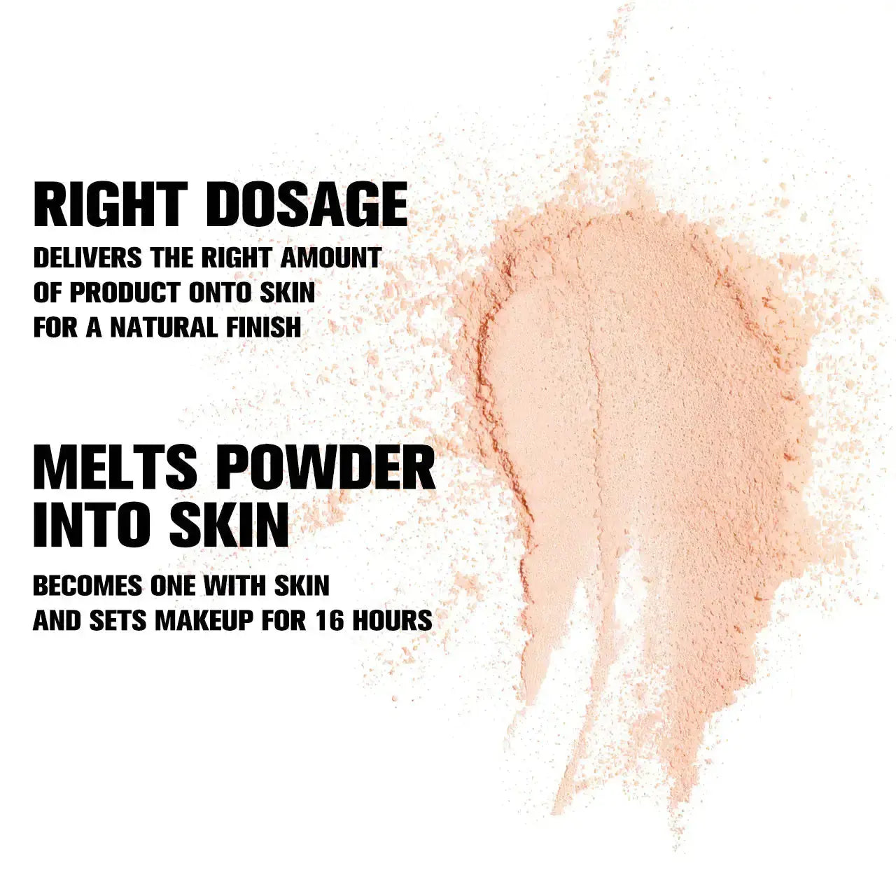 Hypes Inventory PHOFAY Soft Touch Loose Powder in a sleek container, showcasing a fine, lightweight loose powder for a smooth finish.