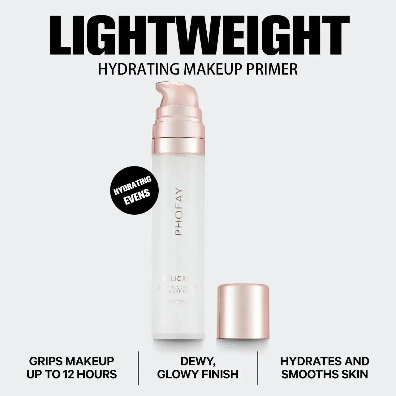 Hydrating PHOFAY Makeup Primer by Hypes Inventory, long-lasting formula with smooth, even application for flawless skin.