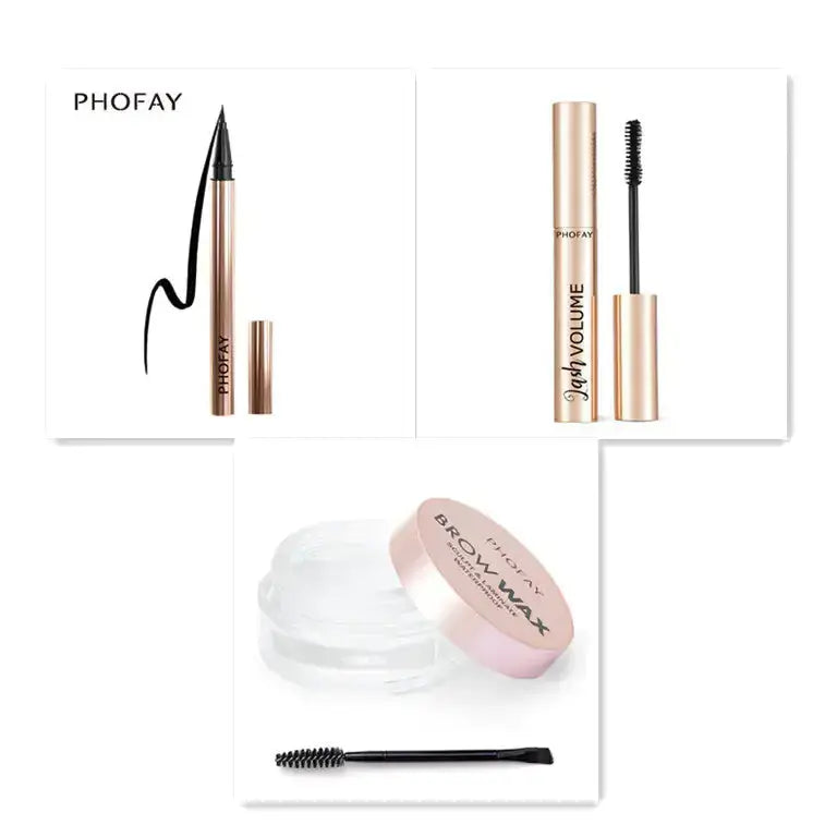 Hypes Inventory volumizing mascara with lengthening and curling effects, showing a close-up of the black mascara wand and brush.