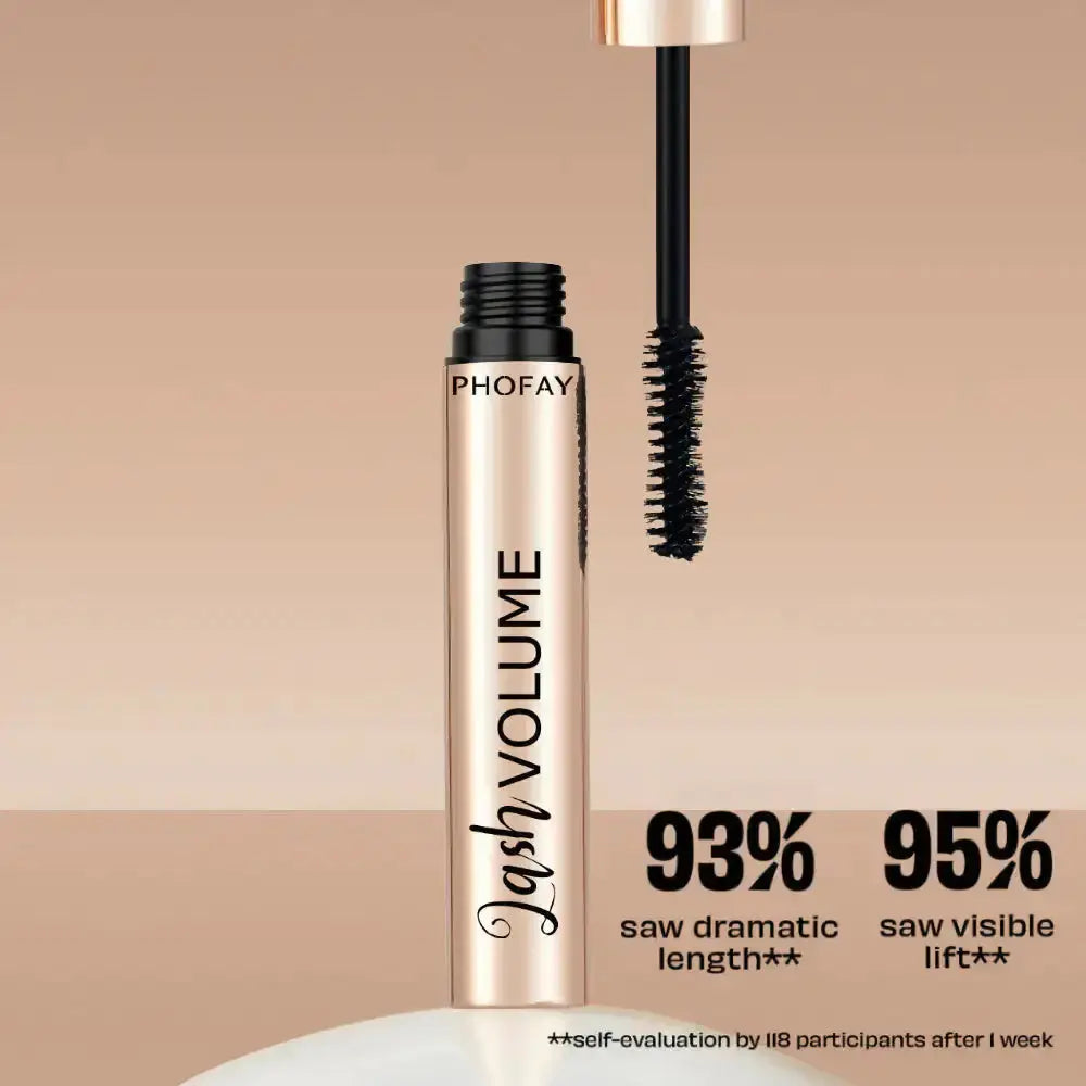 Hypes Inventory volumizing mascara wand with lengthening and curling bristles for bold, defined lashes.