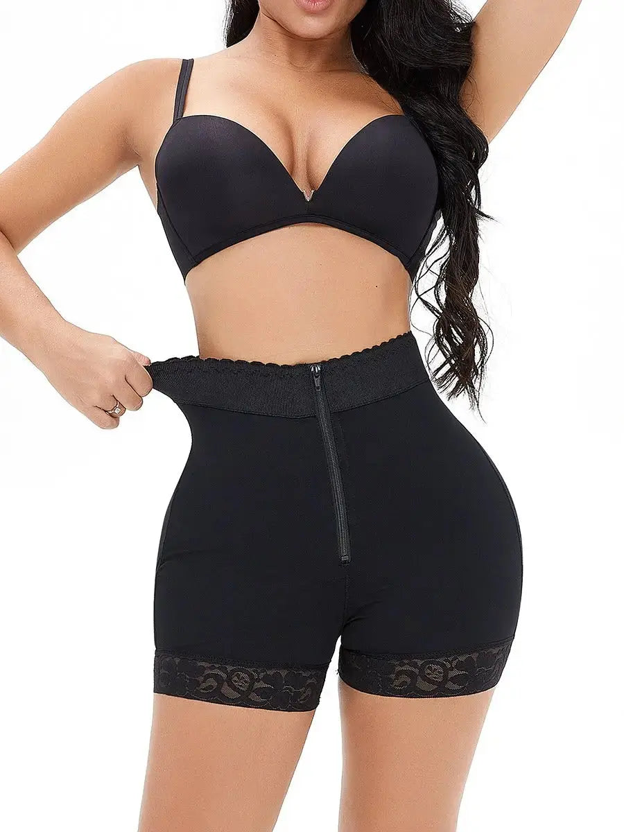 Black Curve Confidence Plus Size Shapewear by Hypes Inventory, tummy control body shaper for women size small to 6XL.