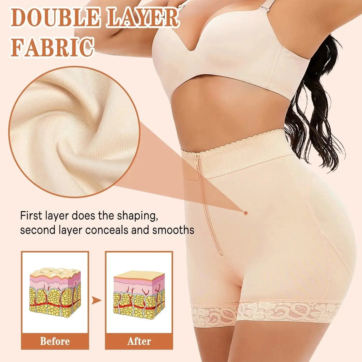 Black Curve Confidence™ Plus Size Shapewear by Hypes Inventory, tummy control body shaper for women in size small.