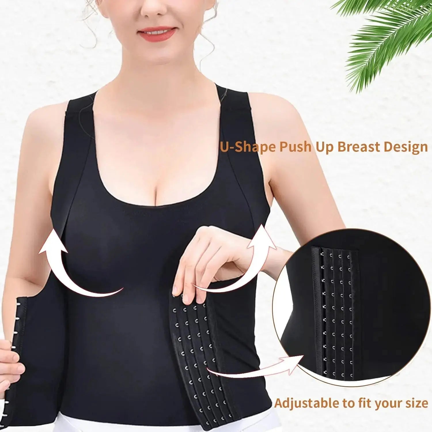 Posture Corrector Bra for Women – Back, Waist & Abdomen Support | Adjustable Comfort Shaping Bra for Better Posture Hypes Inventory