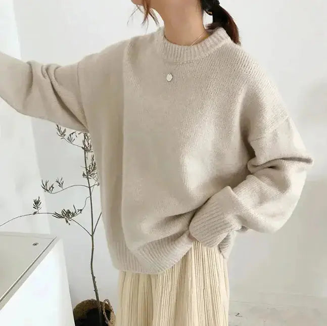 Cozy Luxe Slouchy Pullover Hypes Inventory