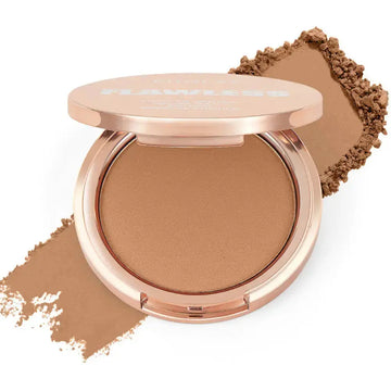 Hypes Inventory PHOFAY Matte Setting Pressed Powder in a compact with a smooth, matte finish for a natural makeup look.