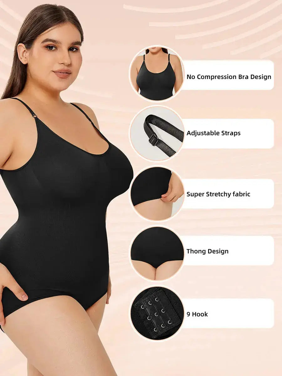 Women’s Tummy Control Full Body Shaper Bodysuit by Shaper™ Hypes Inventory