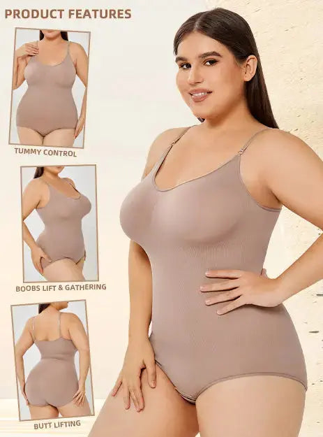 Women’s Tummy Control Full Body Shaper Bodysuit by Shaper™ Hypes Inventory