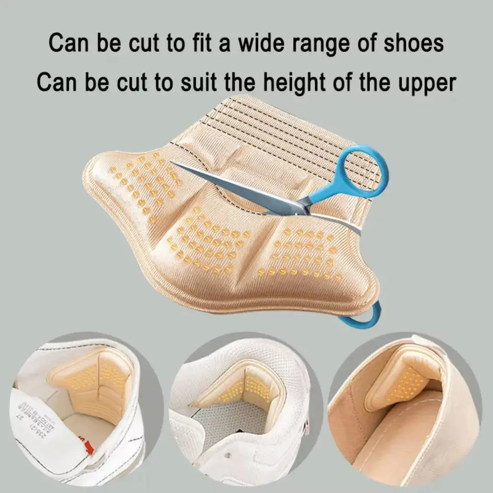 Hypes Inventory anti-slip shoe heel pads and insoles providing comfort and grip for loose shoes.