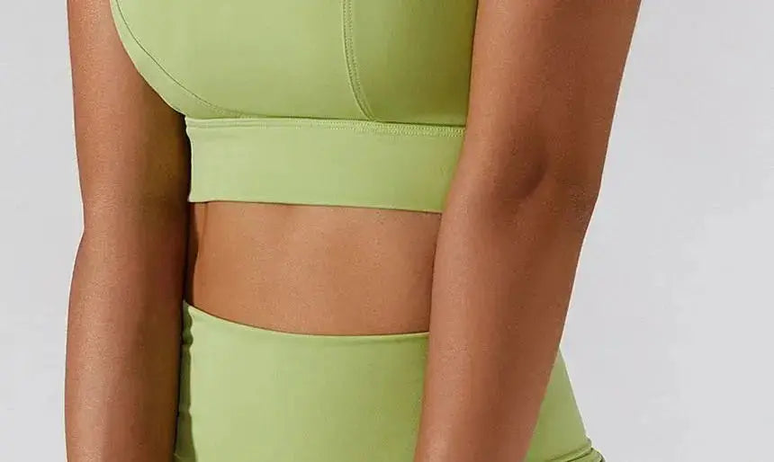 Hypes Inventory Flaire™ ribbed one shoulder sports bra for workout, featuring a stylish design and comfortable fit.
