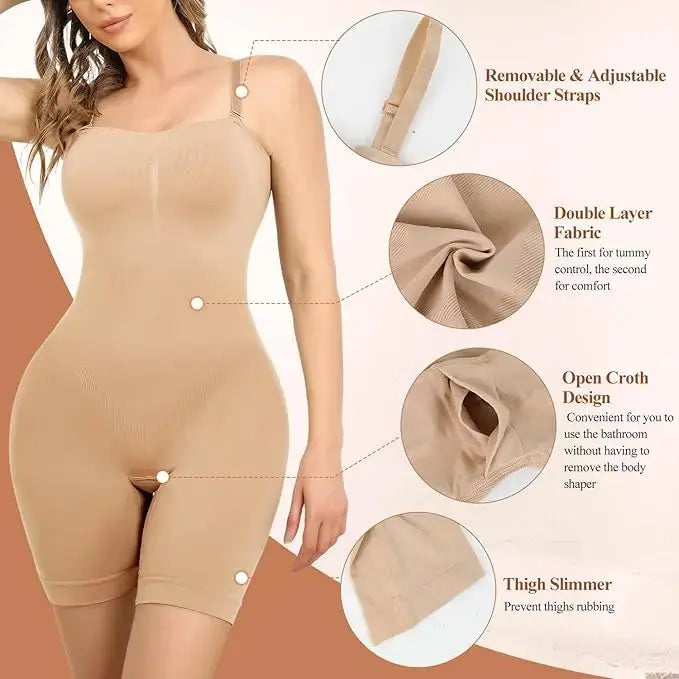 Strapless Seamless Bodysuit by Shaper™ Hypes Inventory