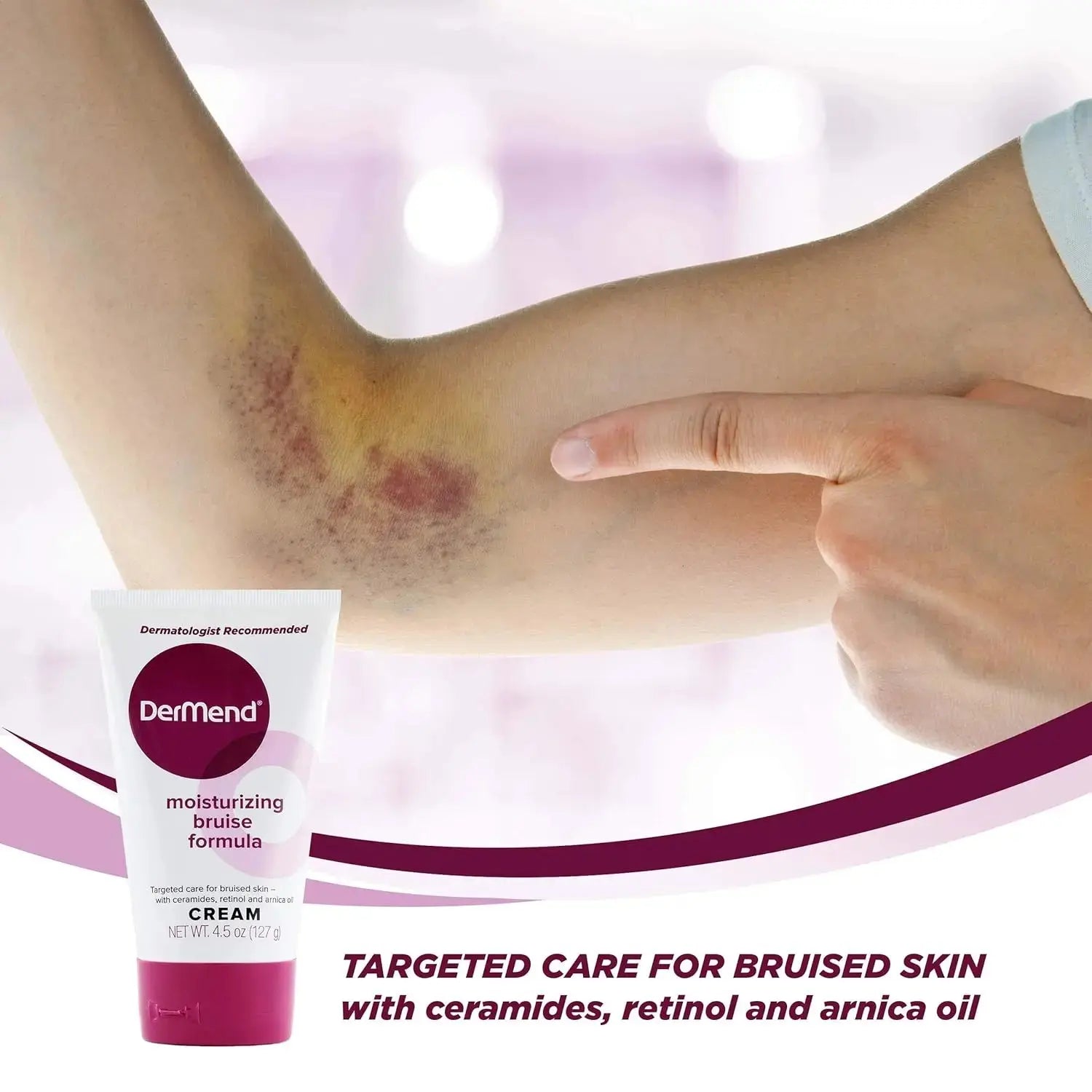 DerMend Moisturizing Bruise Formula Cream 4.50 oz (Pack of 2) Hypes Inventory
