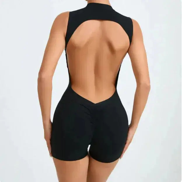 Backless Yoga Jumpsuit Hypes Inventory