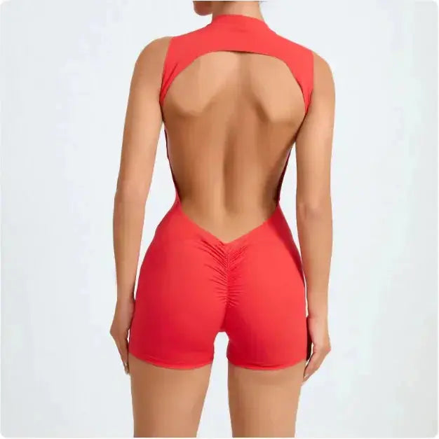 Backless Yoga Jumpsuit Hypes Inventory