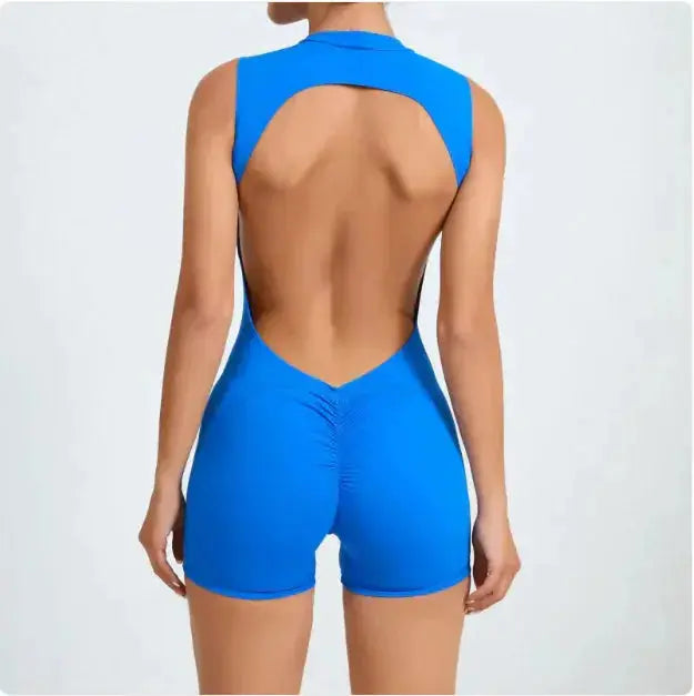 Backless Yoga Jumpsuit Hypes Inventory