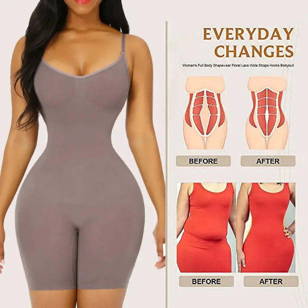 Shaper™ seamless body shaper bodysuit with tummy control, designed for a smooth, snatched silhouette and comfortable fit.