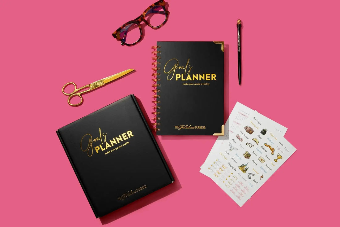 The Ultimate Goal Planner | Undated Weekly & Daily Planner | Goal Setting Planner The Fabulous Planner