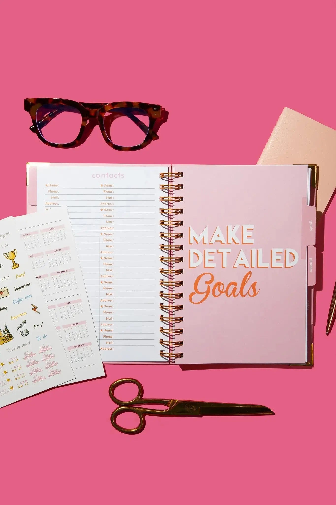 The Ultimate Goal Planner | Undated Weekly & Daily Planner | Goal Setting Planner The Fabulous Planner