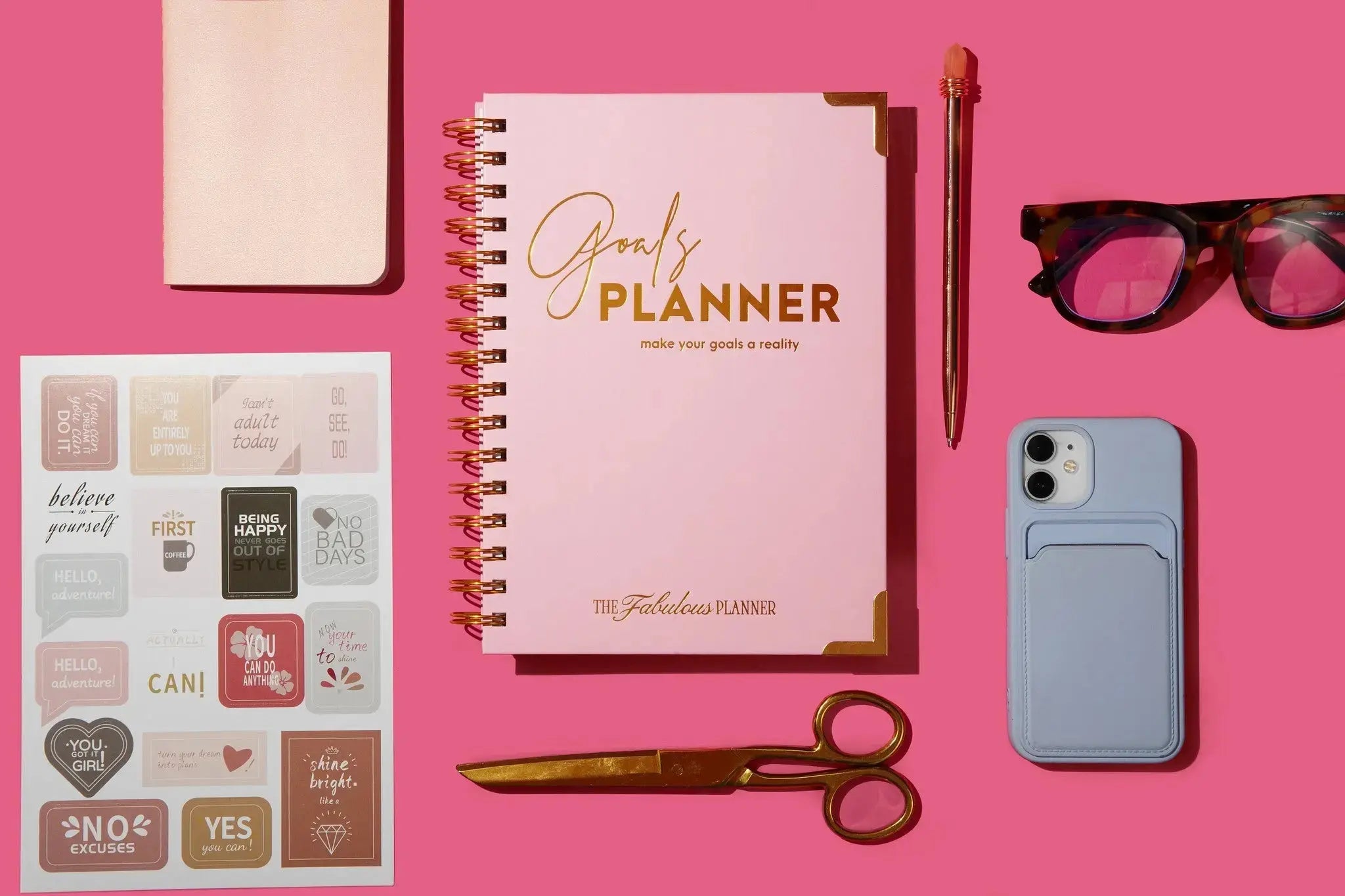 The Ultimate Goal Planner | Undated Weekly & Daily Planner | Goal Setting Planner The Fabulous Planner