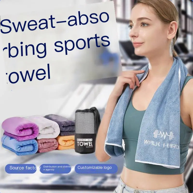 Quick-Dry Fitness Towel for Gym Equipment (Absorbent)