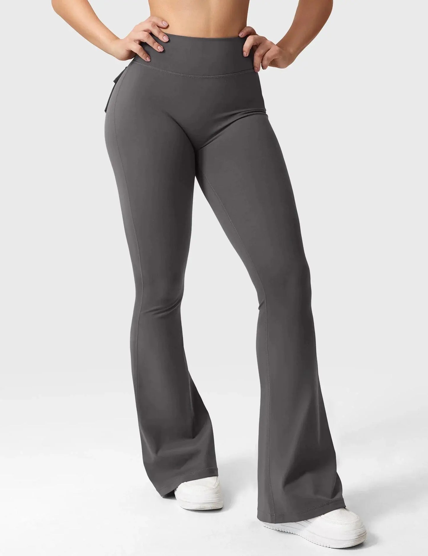 Women's 30" flared yoga pants by Flairé™
