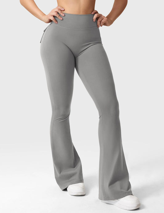 Flairé™ 30” High-Waisted Flared Leggings with Pockets | Yoga & Athleisure Pants